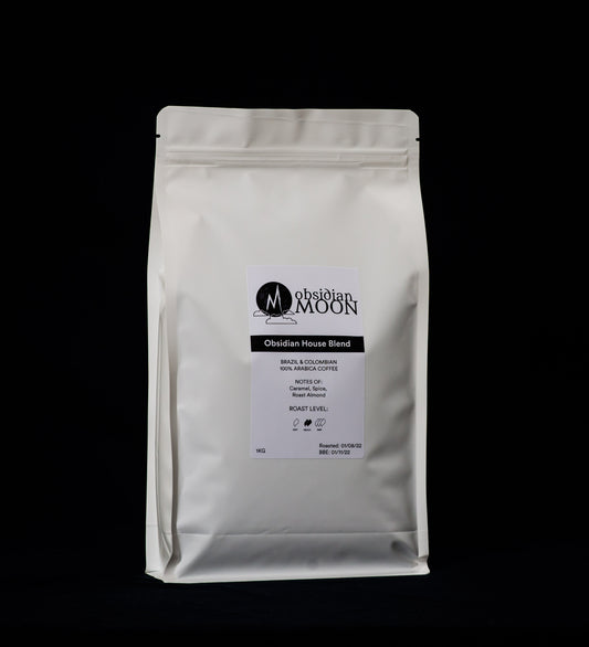Obsidian House Blend 1Kg (Wholebean only)