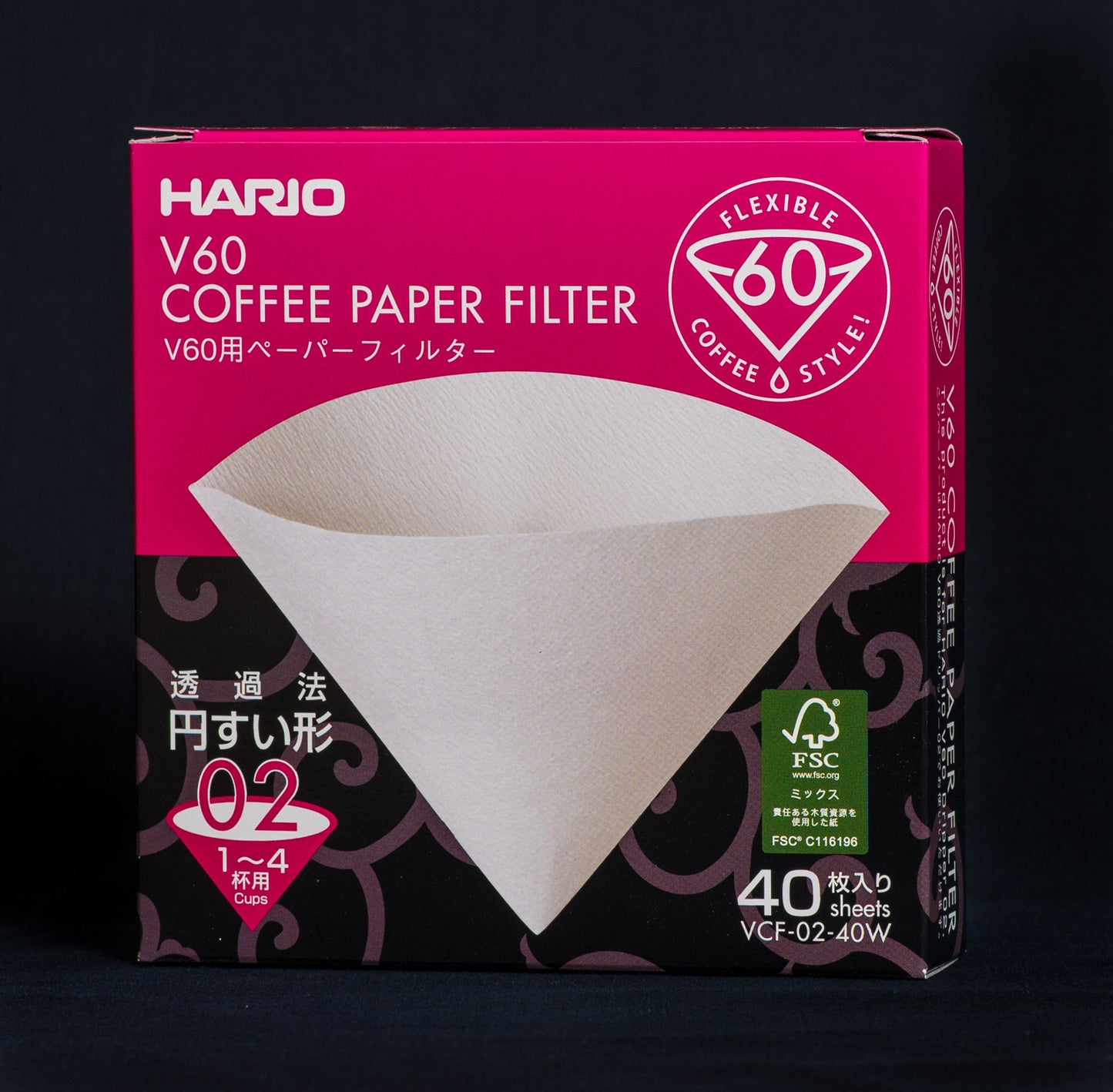 Hario V60 02 Filter Papers x 40